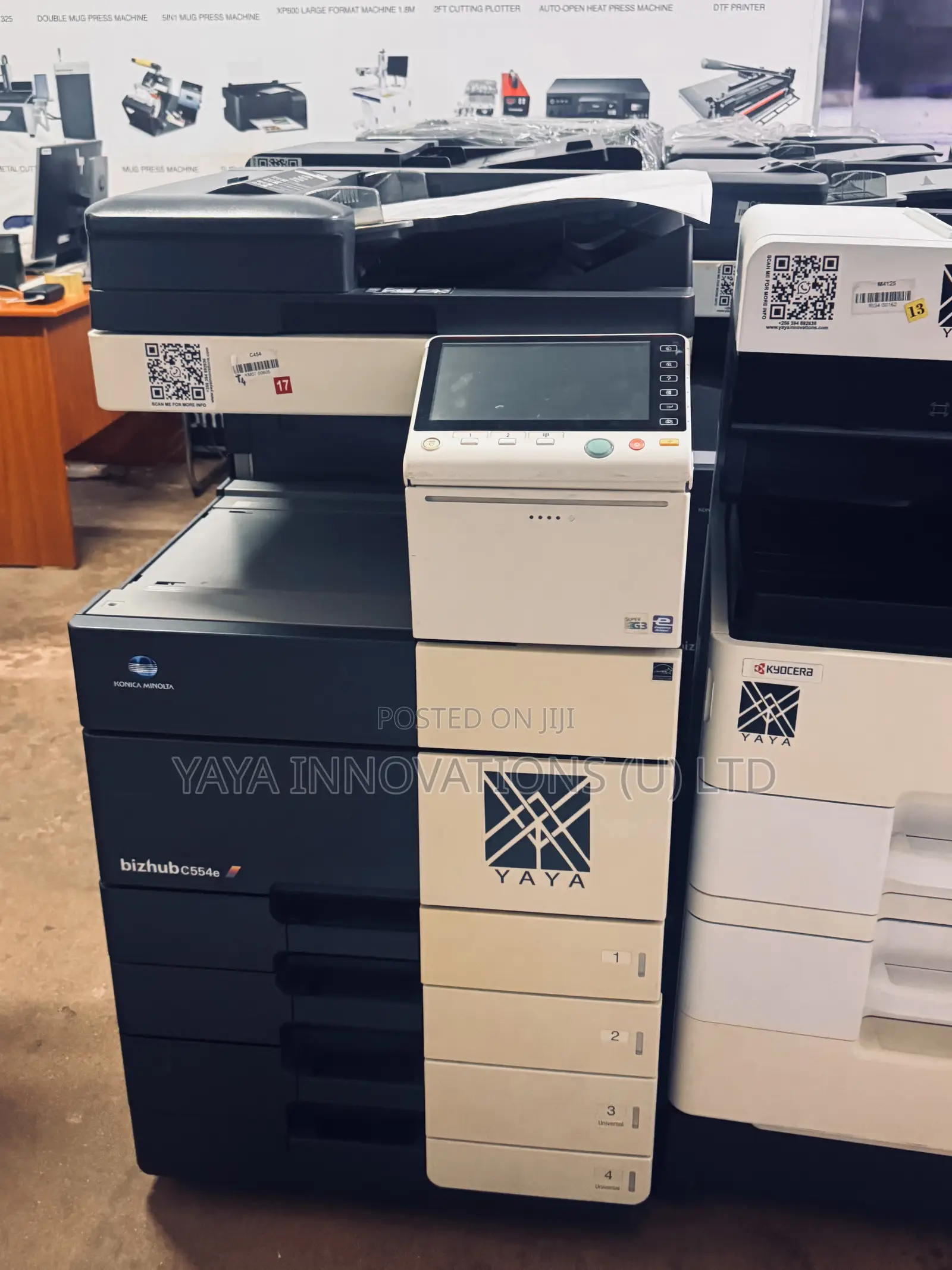 55speed A3 Color Bizhub C554