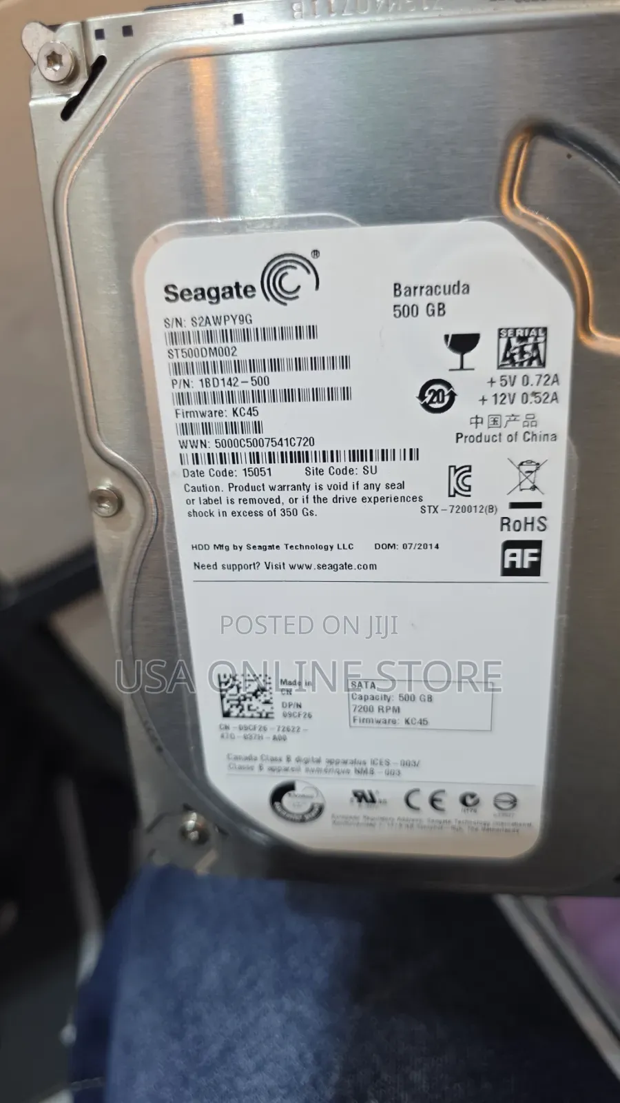 Seawater 500 Hard Drive