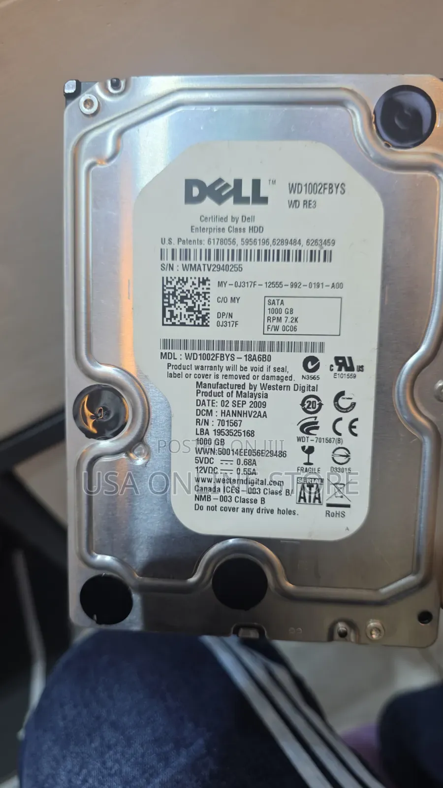 Seawater 500 Hard Drive