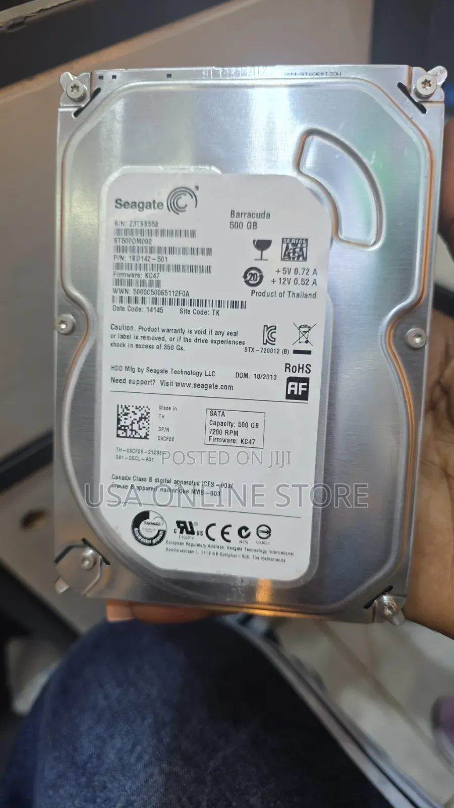 Seawater 500 Hard Drive