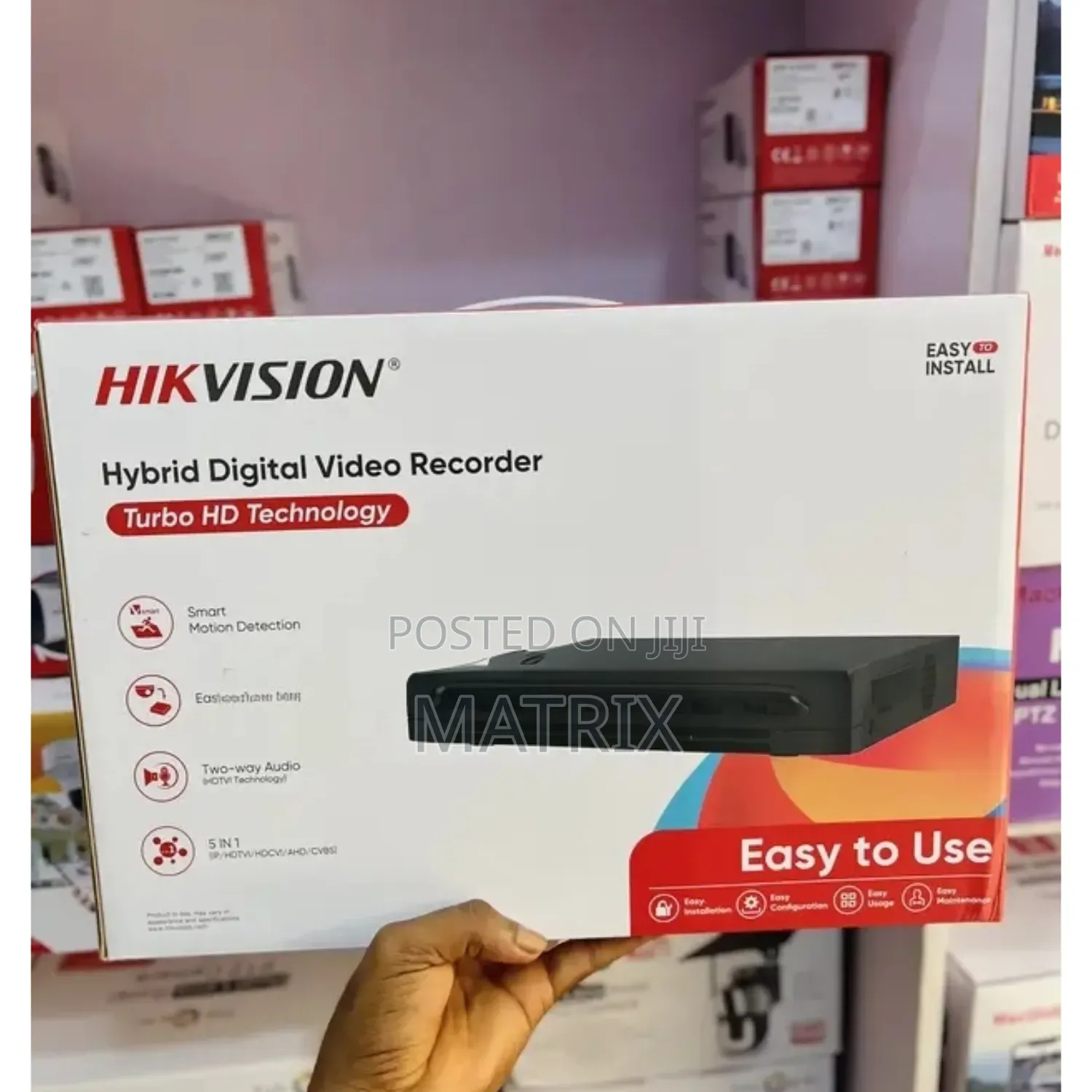 Hikvision Hybrid Digital Video Recorder.-dvr