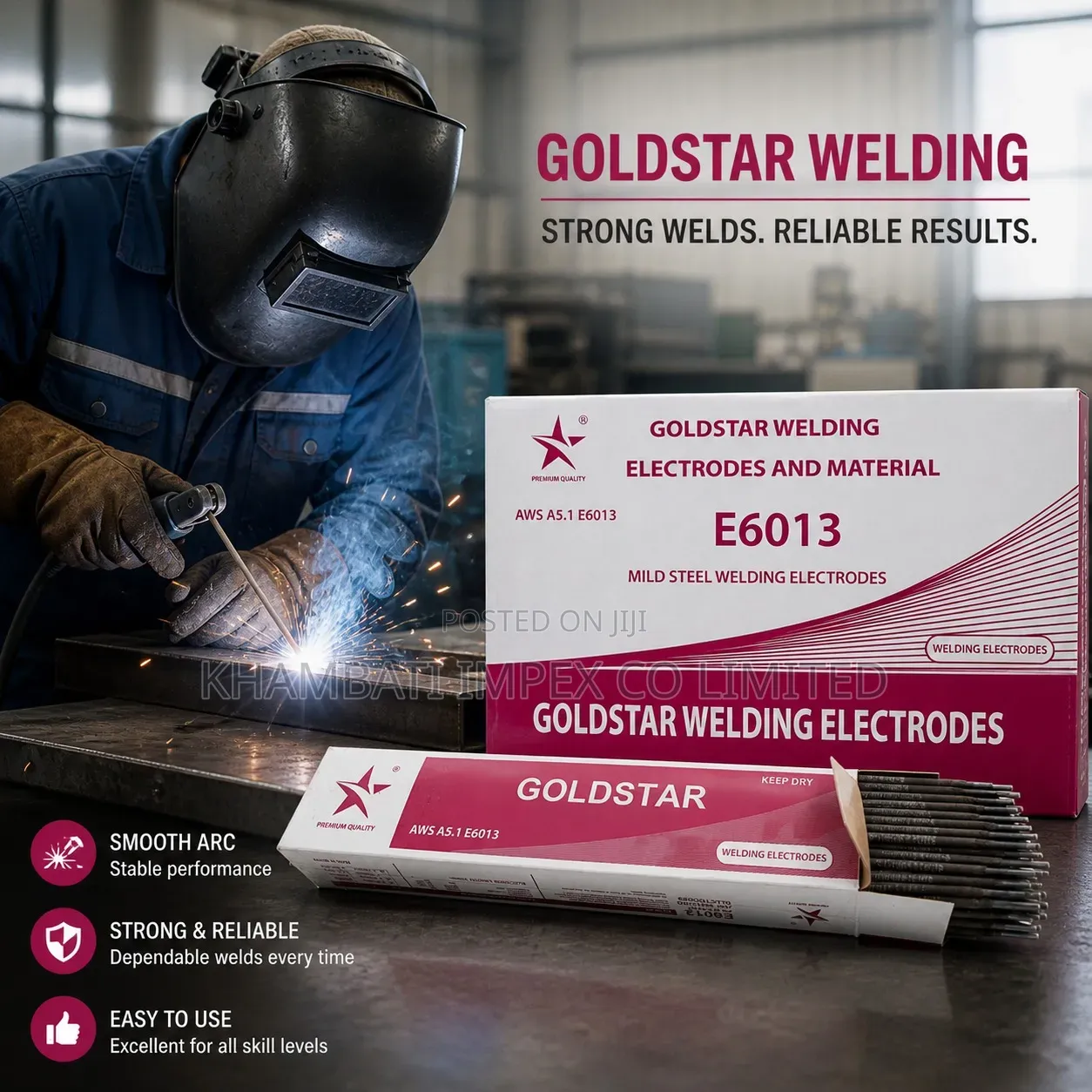 Welding Electrodes Gold Star