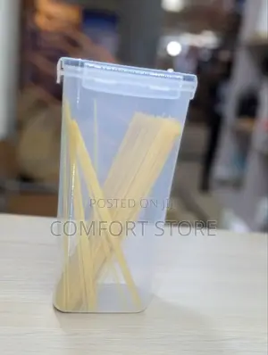4 Set Rectangular Food Sealed Jar Kitchen Grain Storage Box