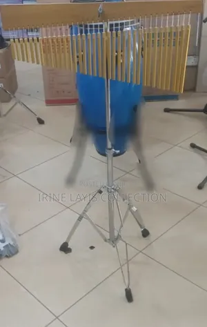 36-Note Bar Chime Percussion Instrument With an Adjustable Stand.