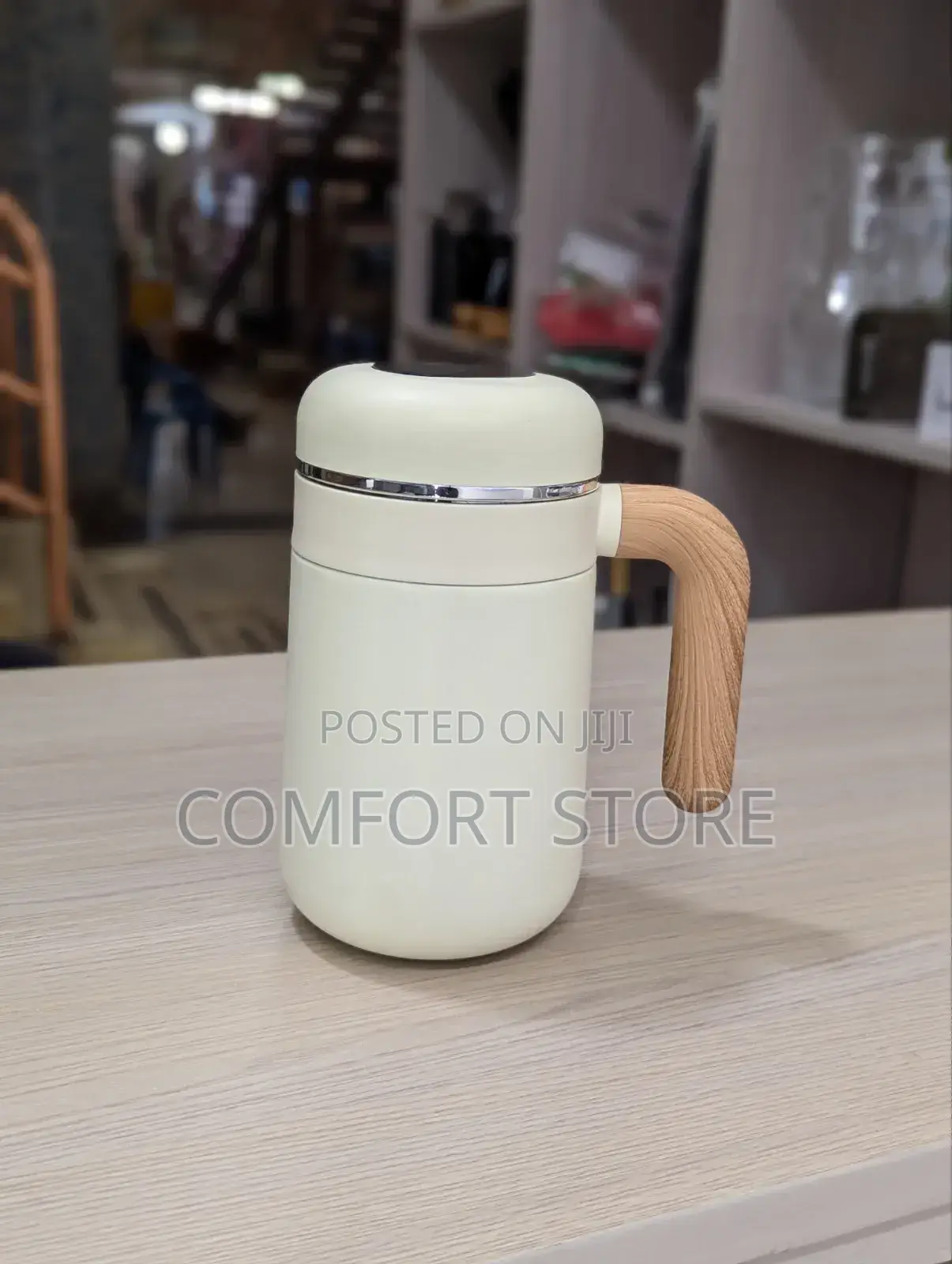 Portable Office 304 Stainless Steel Vacuum Flasks Bottle With Handle