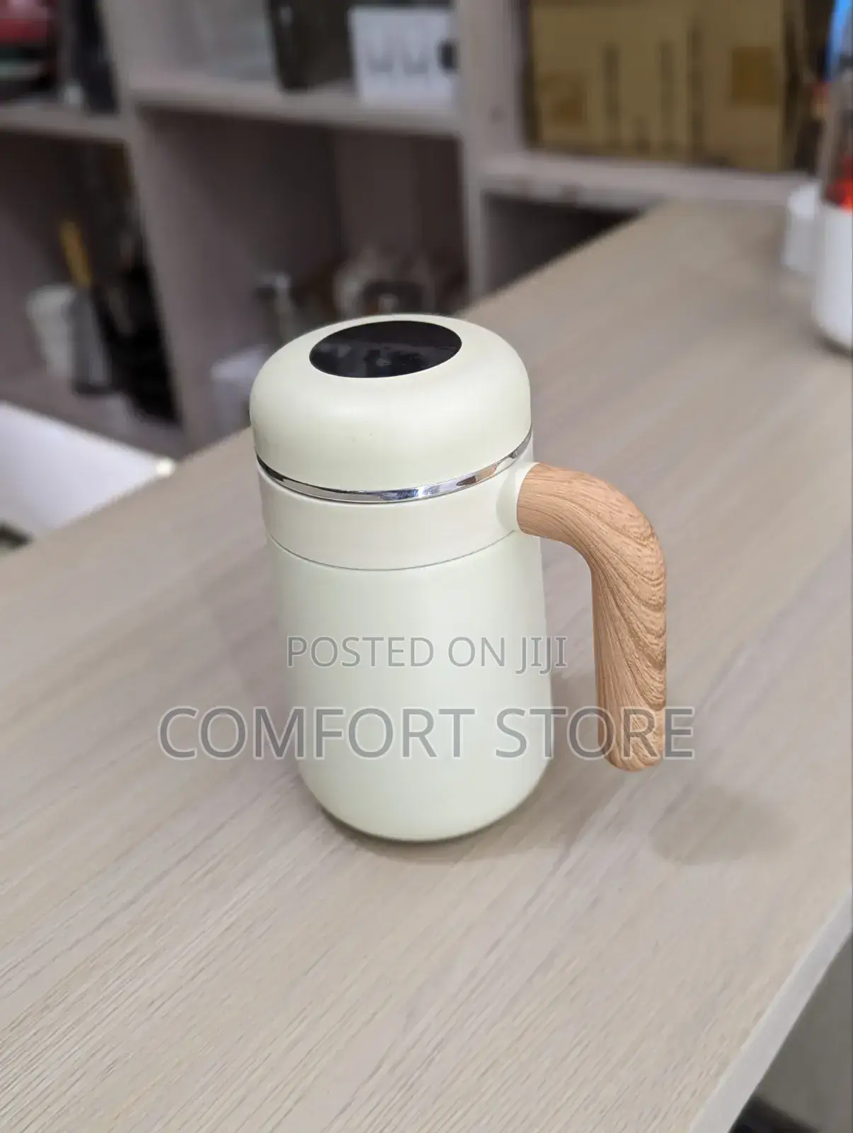 Portable Office 304 Stainless Steel Vacuum Flasks Bottle With Handle