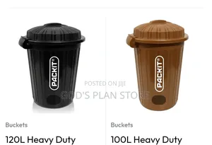 120litres Plastic Buckets Plastic Buckets All Colors