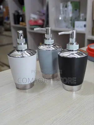 Soap Luxury Dispenser Bottles 3 Set