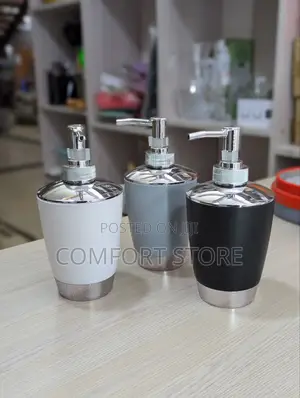 Soap Luxury Dispenser Bottles 3 Set