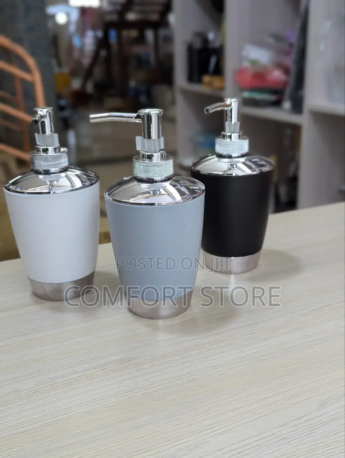 Soap Luxury Dispenser Bottles 3 Set