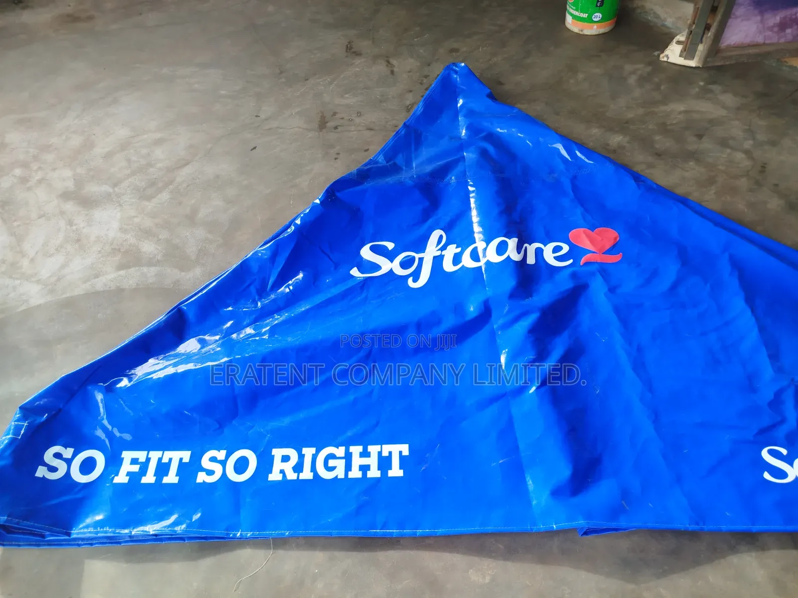 Foldable Exhibition Tents Branded With Your Logo With PVC Materials.