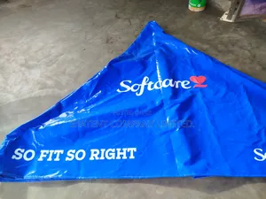 Foldable Exhibition Tents Branded With Your Logo With PVC Materials.