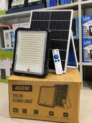 400w Solar Flood Light Waterproof Outdoor Security Lamp Kampala