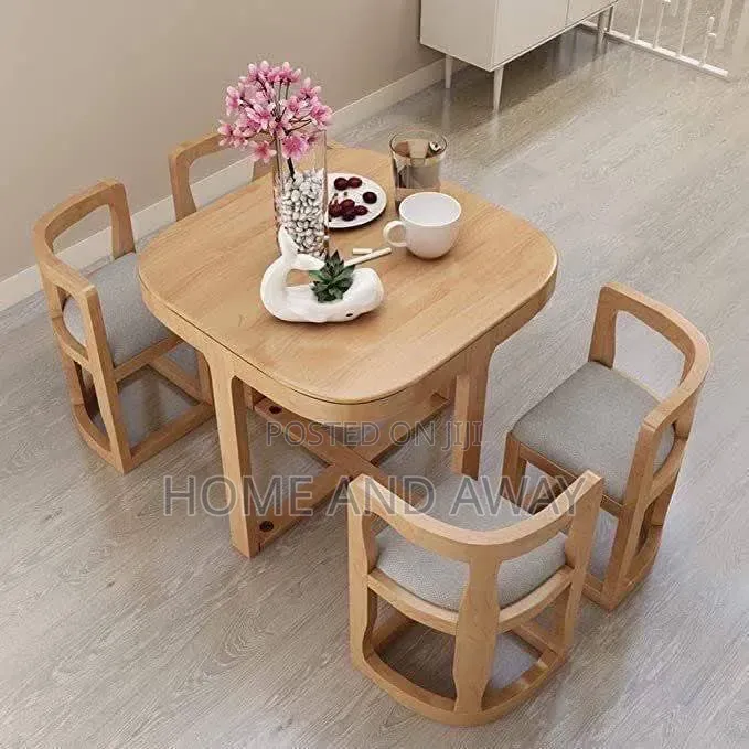 4 Seaters Slim Dining Sets From 1,200,000/- Any Colour With Delivery