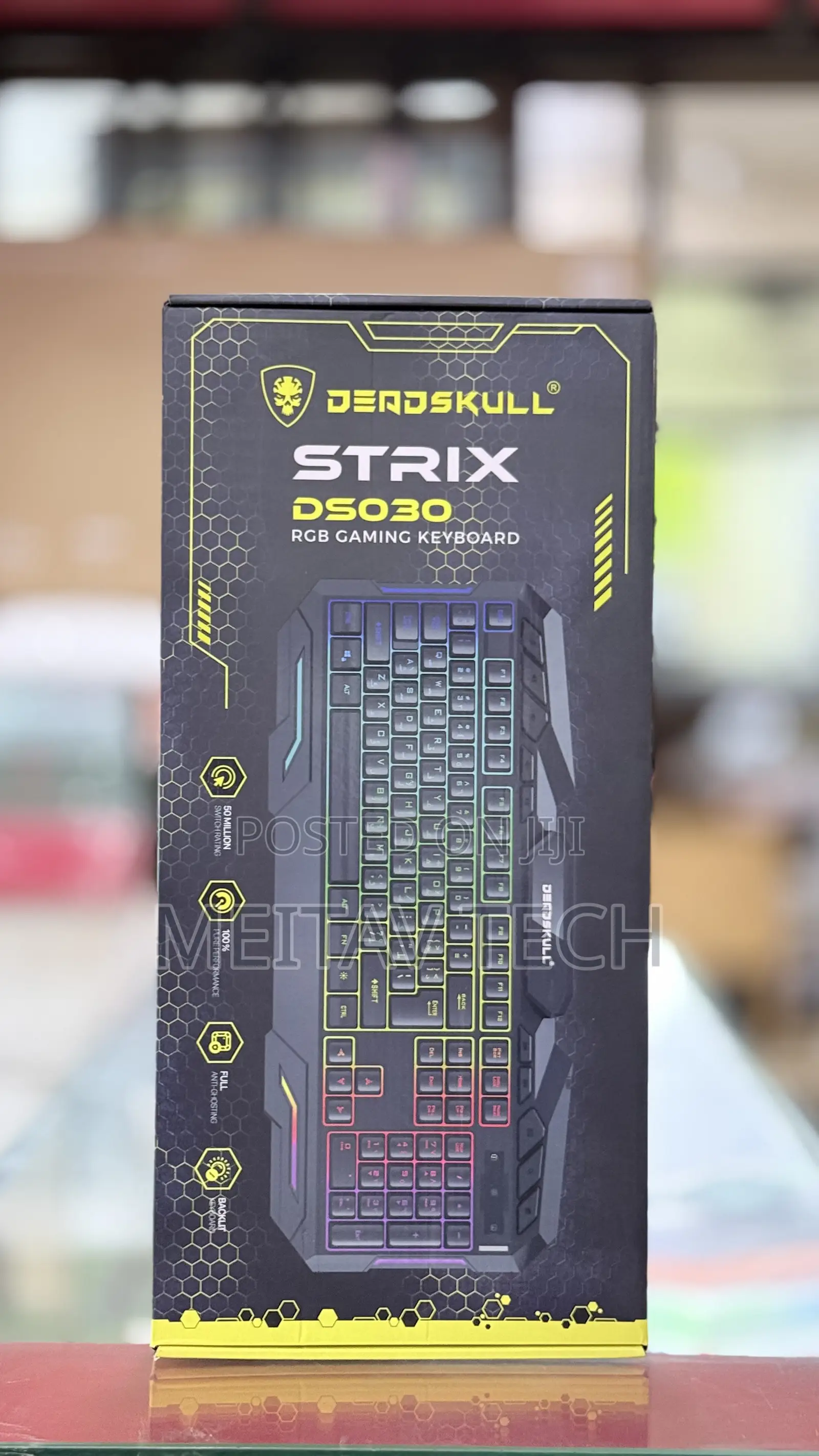 Deadskull Strix Dso30 RGB Gaming Keyboard.