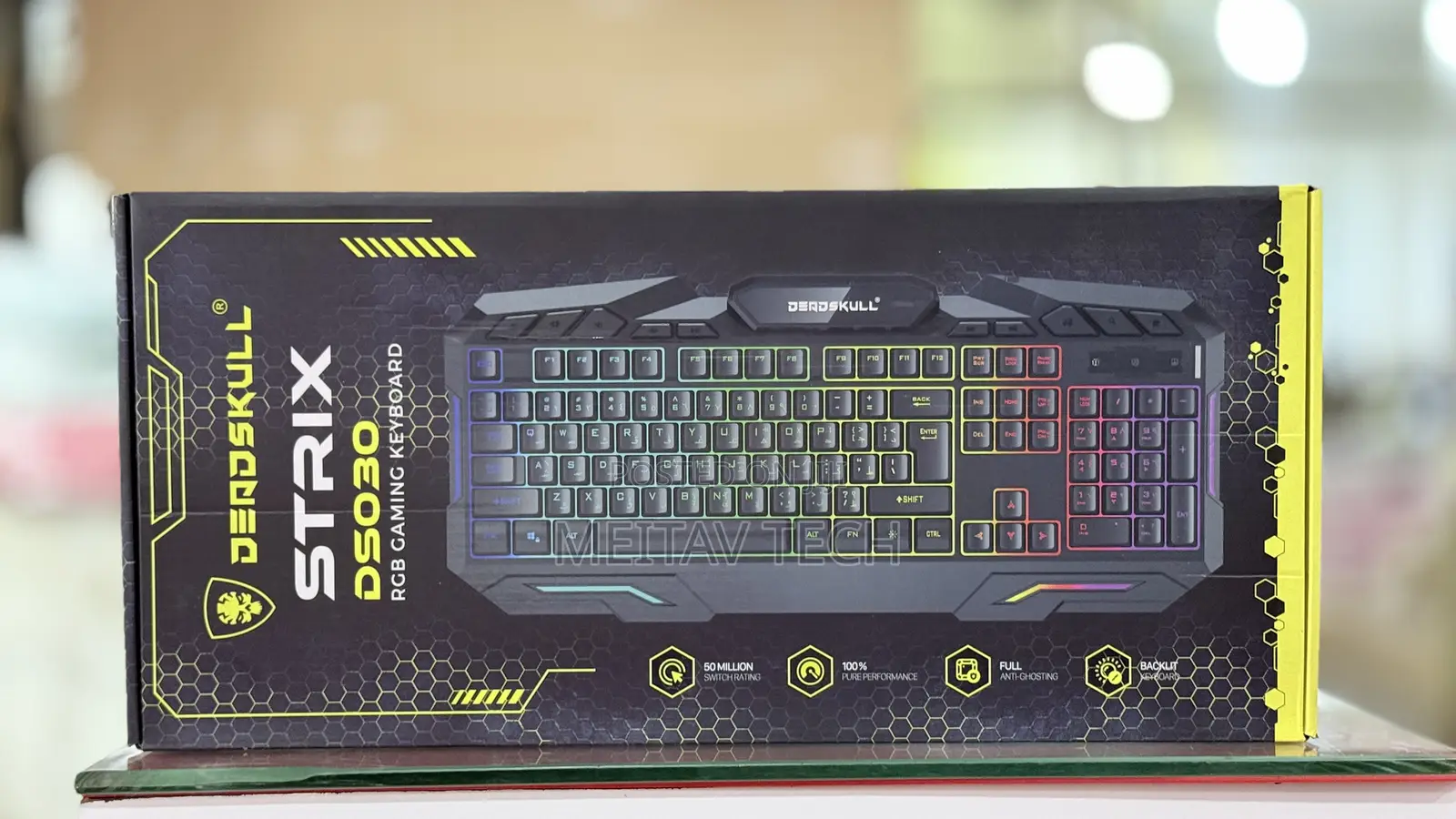 Deadskull Strix Dso30 RGB Gaming Keyboard.