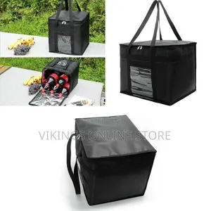 Professional Insulated Food Delivery and Catering Bag - Multicolor