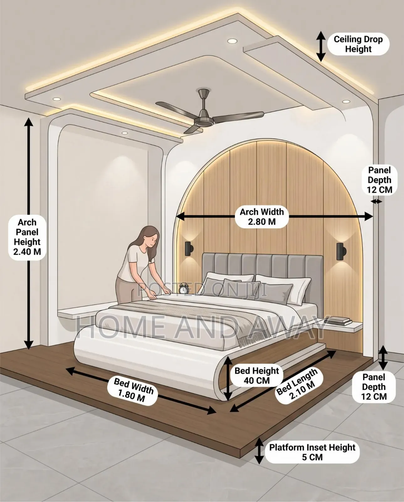 Beds Bedroom Customization From 2,000,000/-