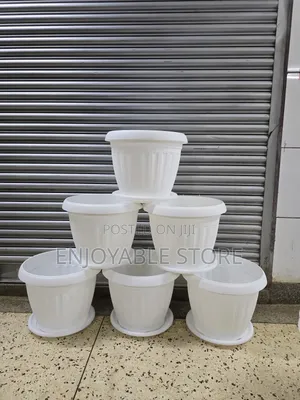 Stand Plastic Flower Pots Plastic Flower Pots
