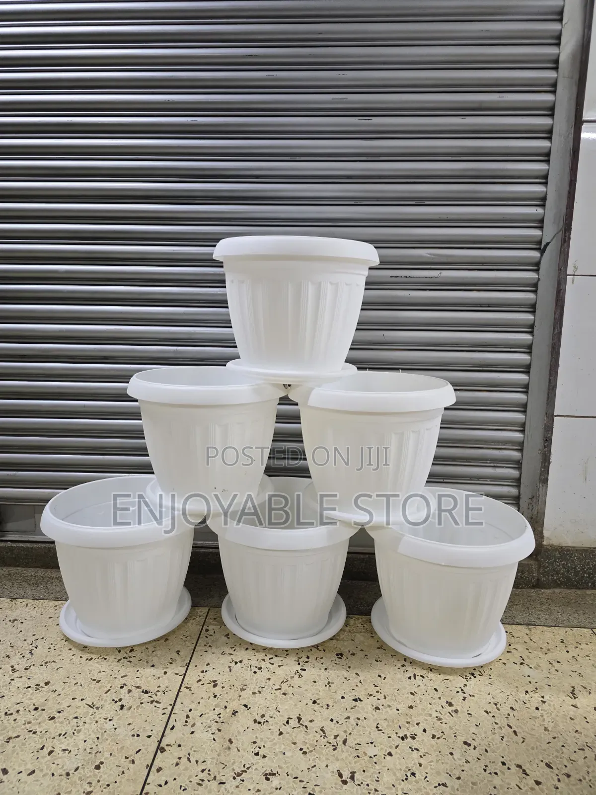 Stand Plastic Flower Pots Plastic Flower Pots