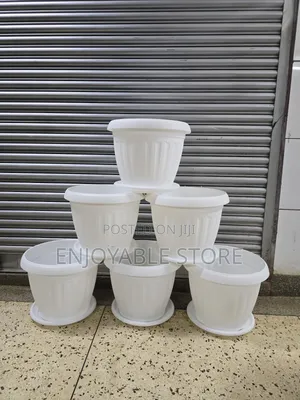 Stand Plastic Flower Pots Plastic Flower Pots