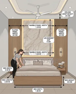 Wall Panel King-Size Wooden Beds Order Now Any Design