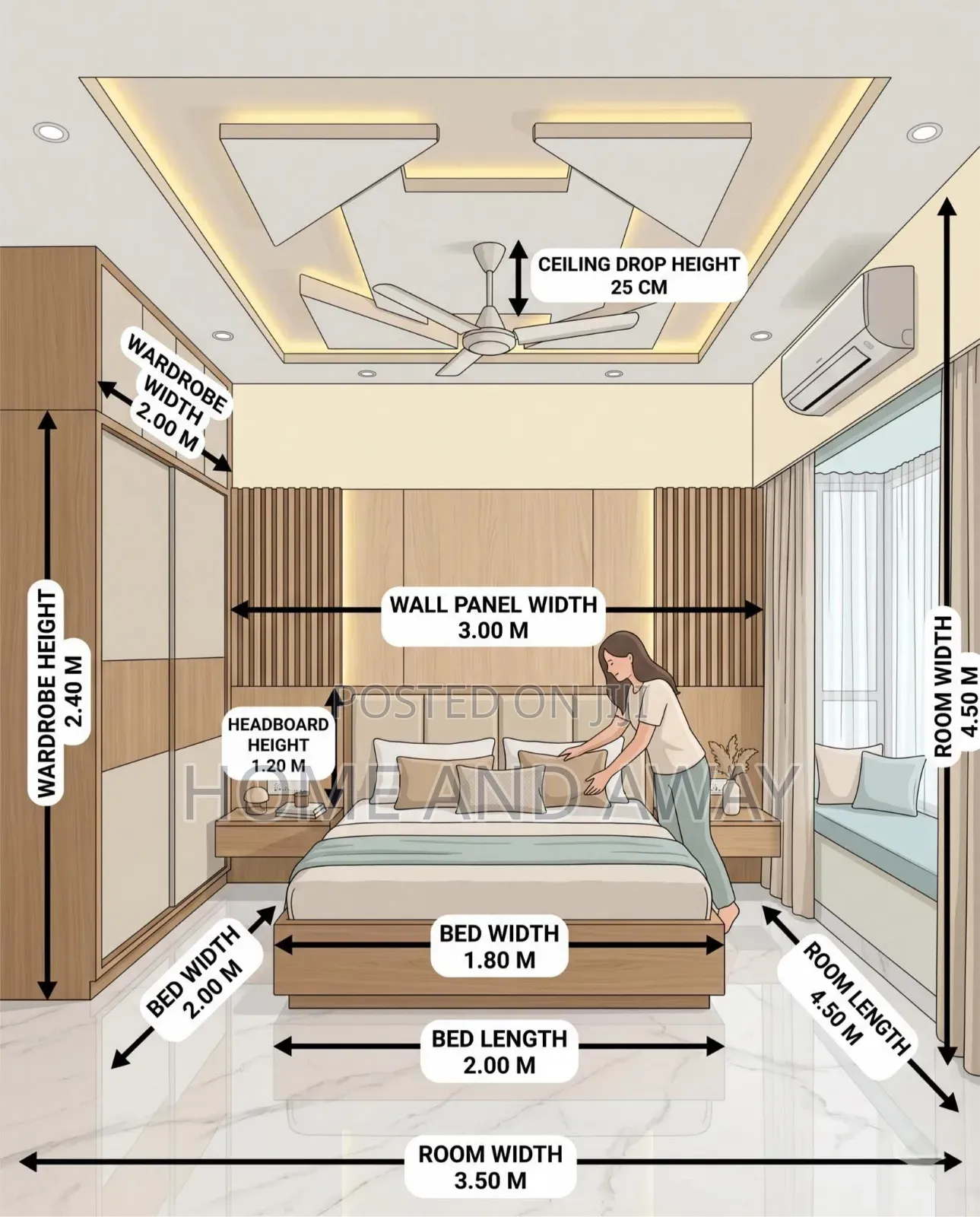 Wall Panel King-Size Wooden Beds Order Now Any Design