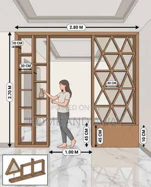 Room Dividers/Screens From 2,000,000/- In Any Type of Wood Design