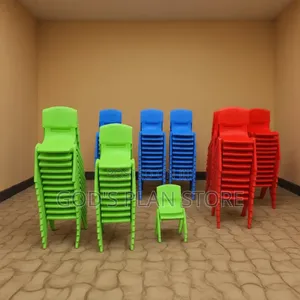10pcs Plastic Kids Chairs Plastic Kids Chairs