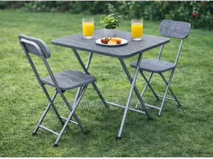 Cheap Outdoor Garden Wedding Event French Folding Metal Bistro Garden