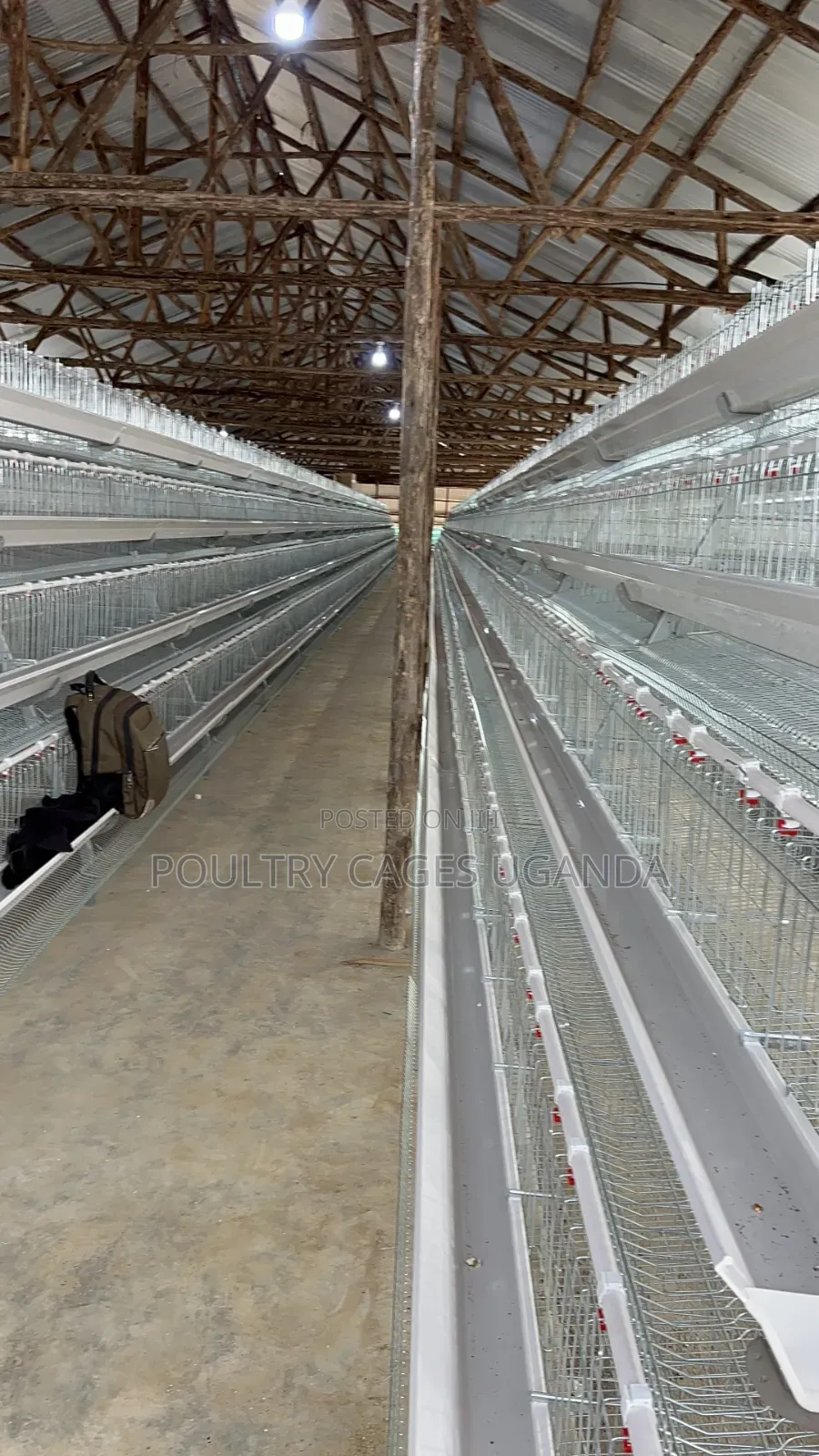 160 Birds 4 Tier Poultry Cages