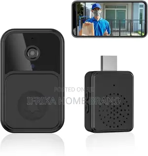 Smart Wireless Remote Video Doorbell, Camera Wireless Intercom Doorbel