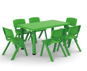 Discounted Plastic Kindergarten Kids Table and Chairs