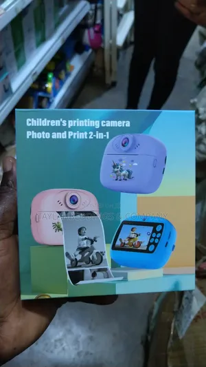 Kids Camera Instant Print, 1080p Hd Digital Camera for Boys Girls