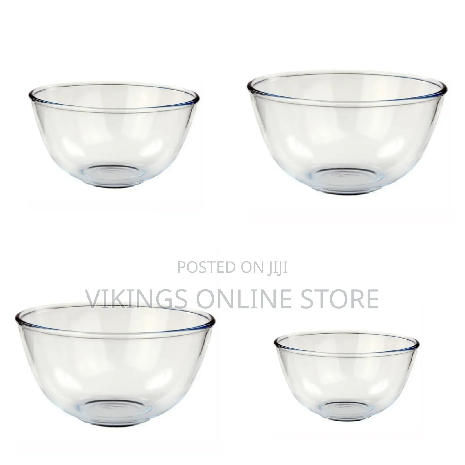 Pyrex 1-Piece Baking, Mixing Bowl, Colourless