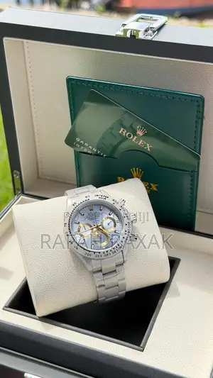 Silver Dial Rolex Oyster Perpetual Watch