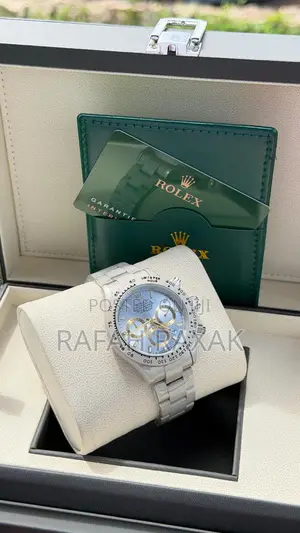 Silver Dial Rolex Oyster Perpetual Watch