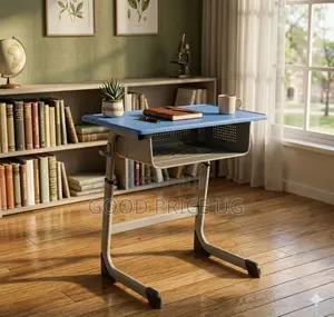Height-Adjustable Children's School Desk
