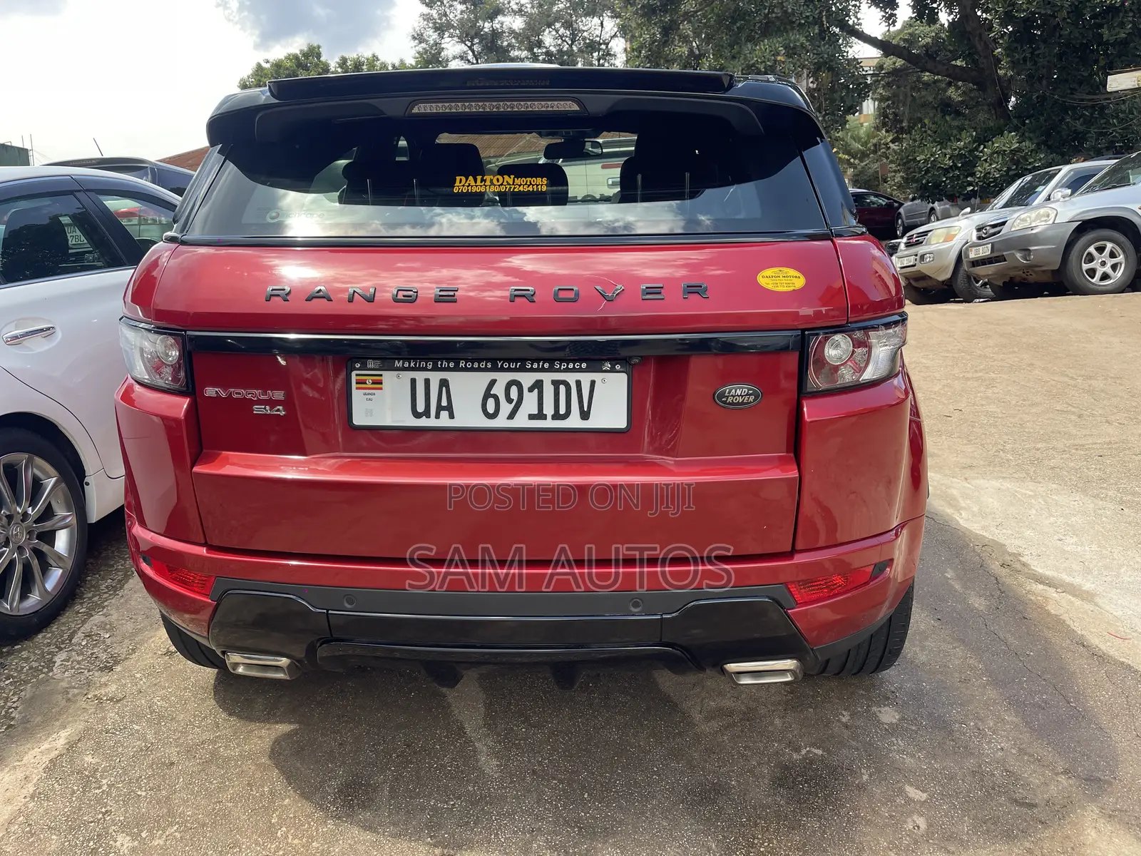 Land Rover Range Rover Evoque 2012 Red