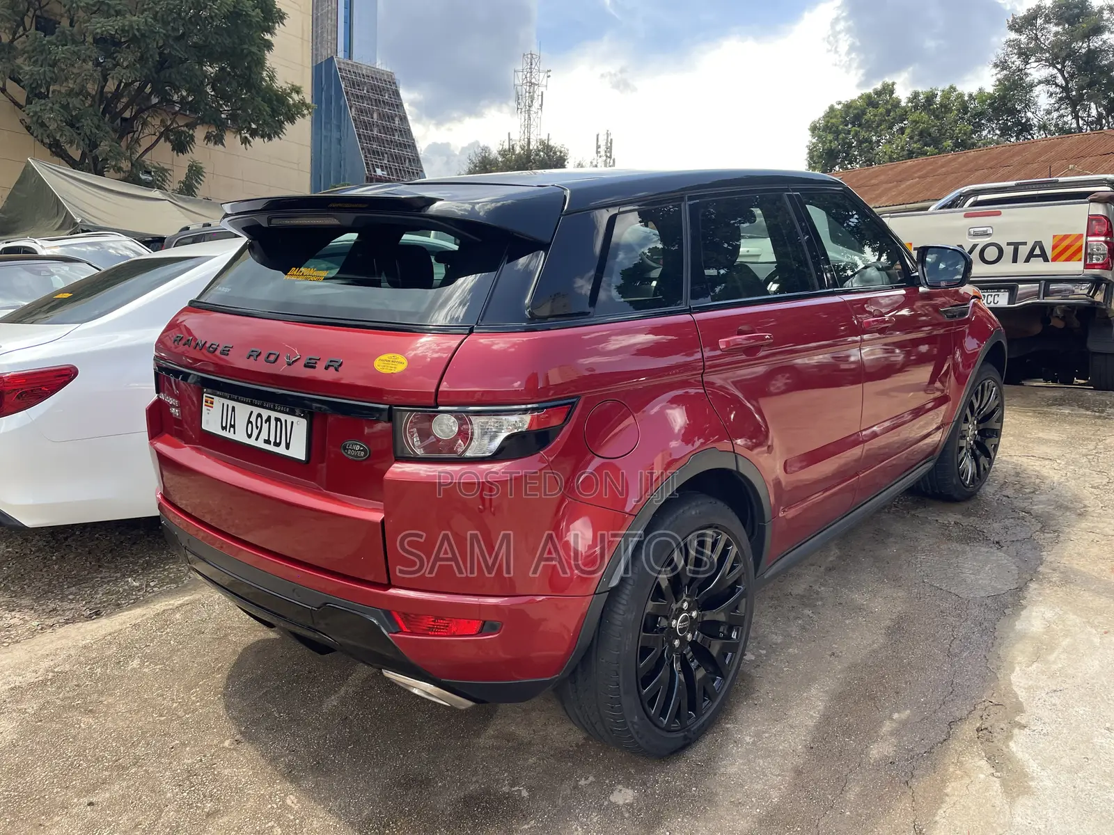 Land Rover Range Rover Evoque 2012 Red