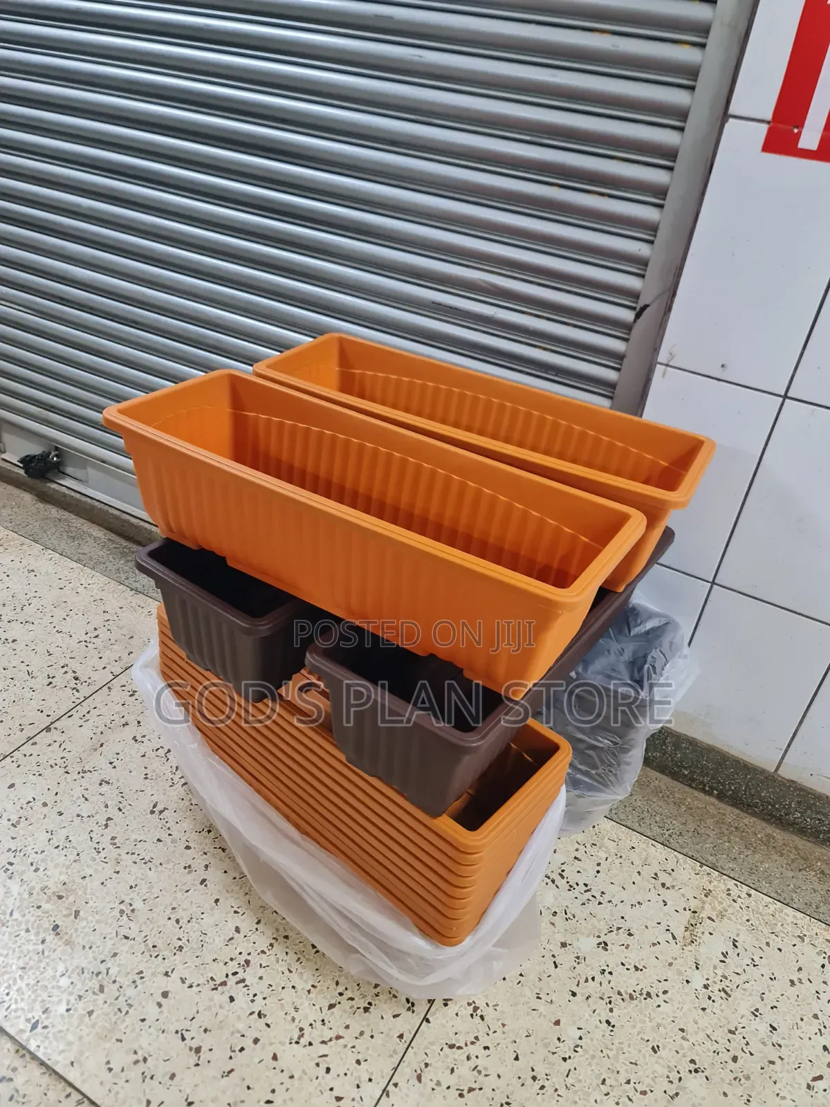 Globe Rectangular Plastic Flower Pots Plastic Flower Pots Large