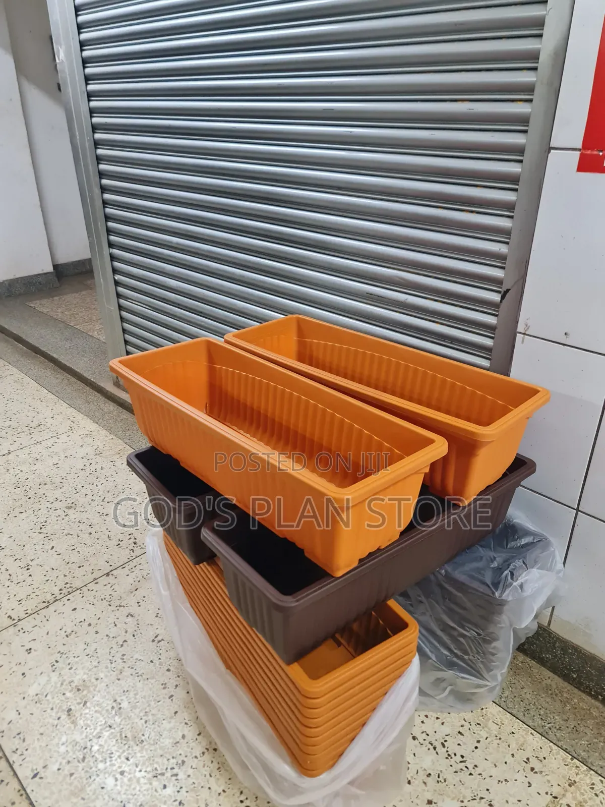 Globe Rectangular Plastic Flower Pots Plastic Flower Pots Large