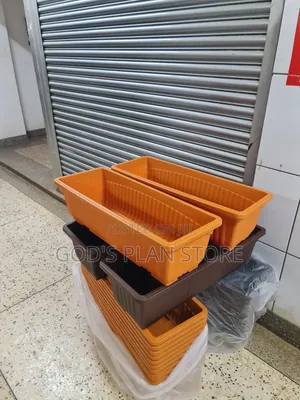 Globe Rectangular Plastic Flower Pots Plastic Flower Pots Large