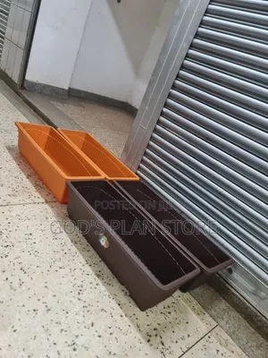 Panton Rectangular Plastic Flower Pots Plastic Flower Pots