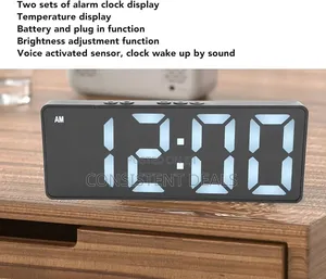 Digital Alarm Clock, Led Clock