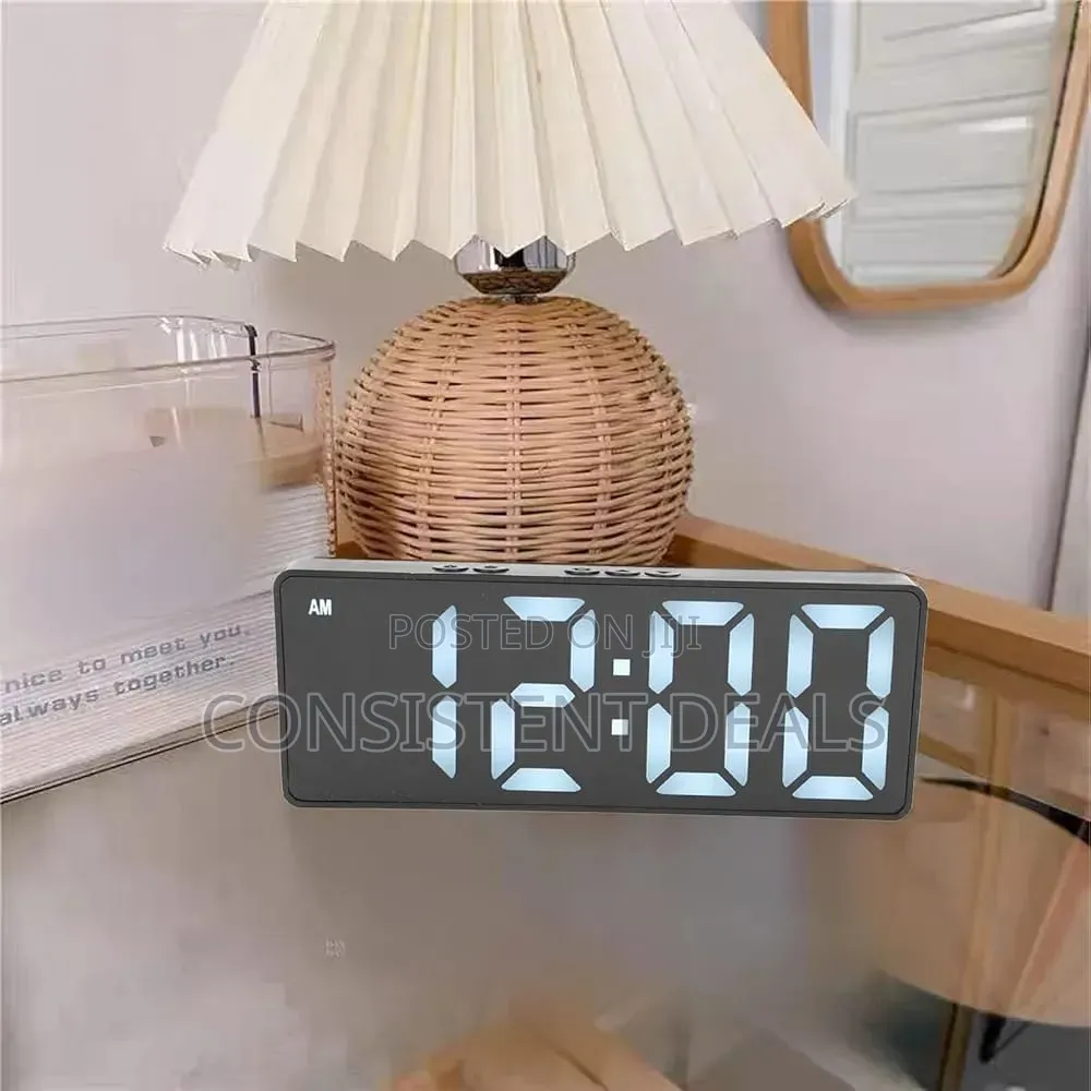 Digital Alarm Clock, Led Clock