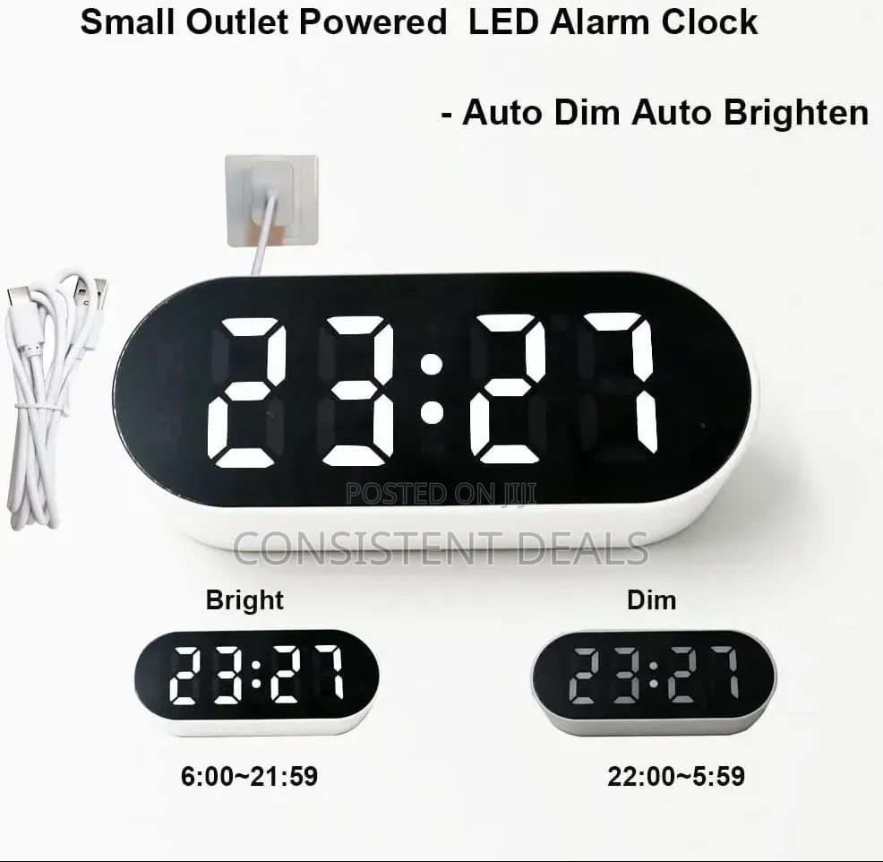 Small Led Alarm Clock