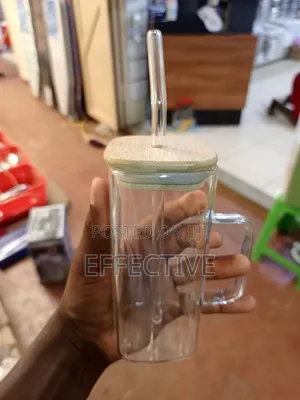 Square Glass Tumbler.