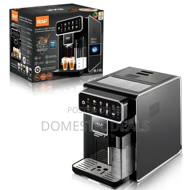 Fully Automatic Espresso Machine 12 Cup Coffee Maker