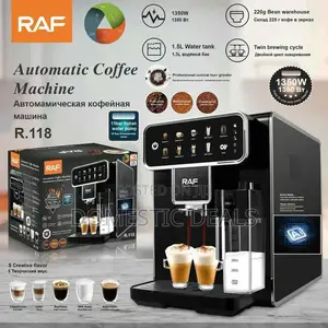 Fully Automatic Espresso Machine 12 Cup Coffee Maker